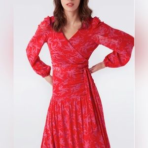 DVF midi dress size M, all tags attached, never worn